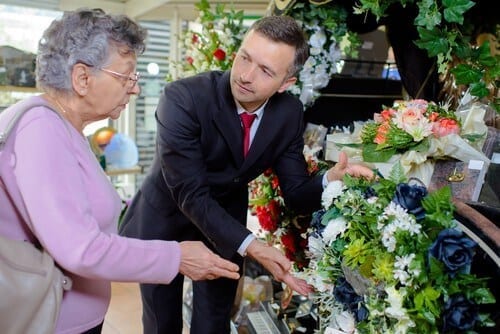 Choosing a floral tribute