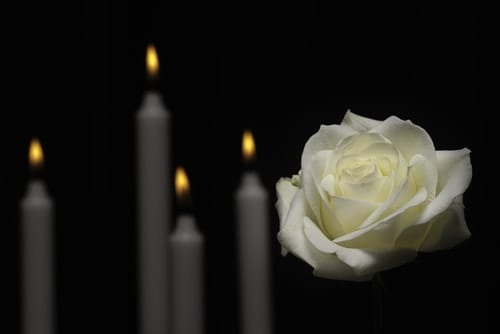 Flowers and Candles