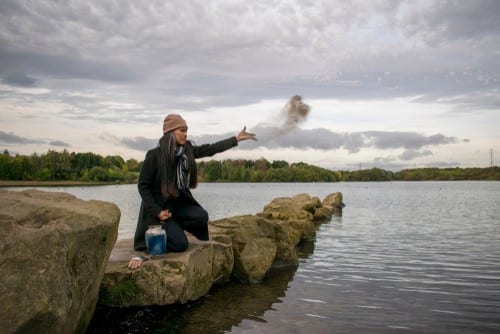 Spreading Ashes in the Sea